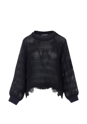Maurizio Pecoraro crewneck sweater - Black