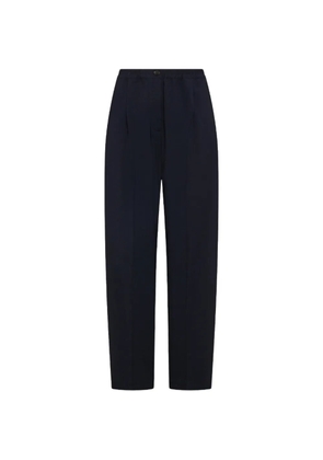 Seventy elasticated pleated trousers - Blue