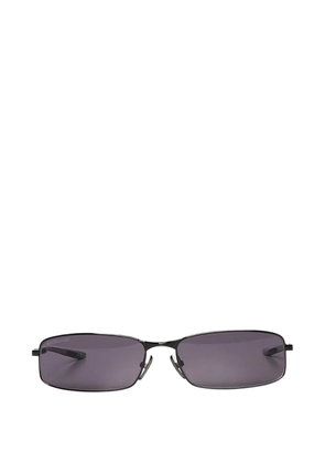Balenciaga rectangle-frame sunglasses - Black