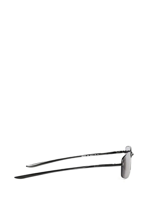 Balenciaga rectangle-frame sunglasses - Black