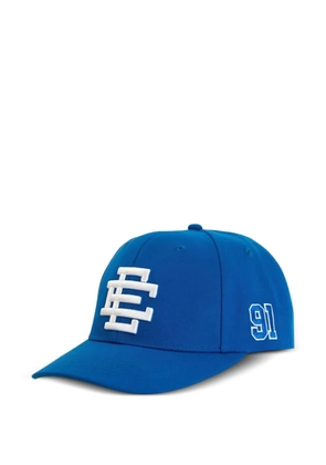 ERIC EMANUEL monogram logo hat - Blue