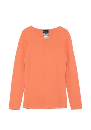 Giorgio Armani long-sleeve T-shirt - Orange