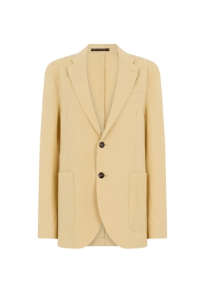 slowear button-up blazer - Yellow