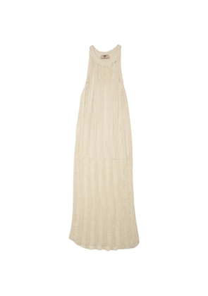Aniye By crochet midi dress - Neutrals