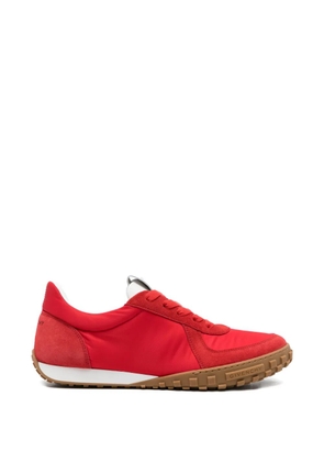 Givenchy Glide suede panelled sneakers - Red