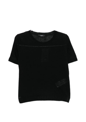 Weekend Max Mara Pancone crew neck top - Black