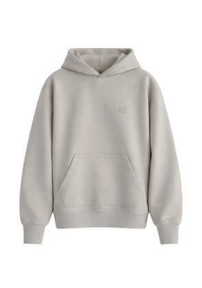 WOC logo-detail hoodie - Neutrals