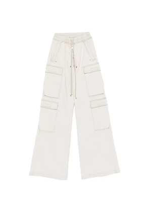 Rick Owens DRKSHDW Jumbo Belas drawstring cargo pants - Neutrals