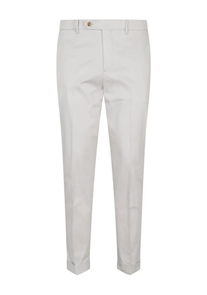 Berwich cotton trousers - White