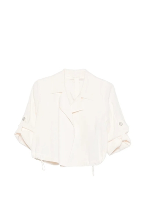 MONOCHROME Palchi turn-up sleeve drawstring jacket - Neutrals