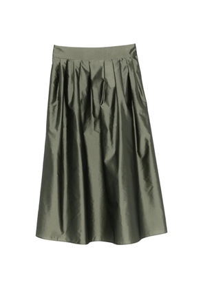 'S Max Mara Effetto pleated skirt - Green