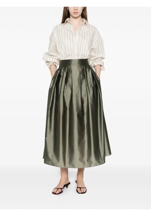 'S Max Mara Effetto pleated skirt - Green