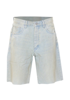 Purple Brand P059 Hickory distressed-effect shorts - Blue