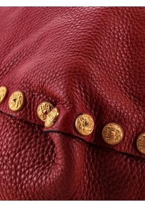 Valentino Garavani Pre-Owned Gryphon Stud Leather Large tote bag - Red