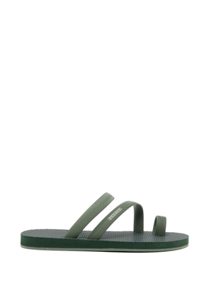 Danward toe-strap flat sandals - Green