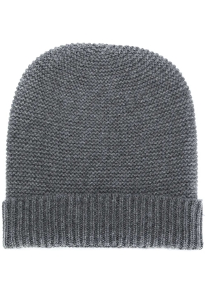 N.Peal knitted beanie - Grey