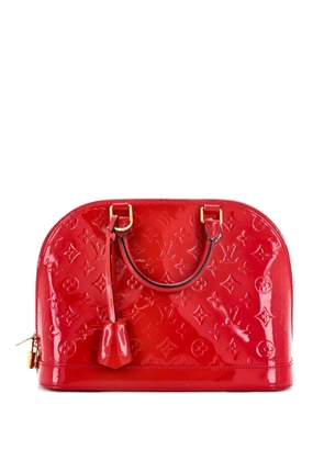 Louis Vuitton Pre-Owned Alma Handbag Monogram Vernis PM satchel - Red