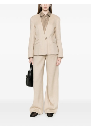Marella linen trousers - Neutrals