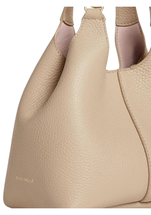 Coccinelle small C-Easy logo-charm tote bag - Neutrals