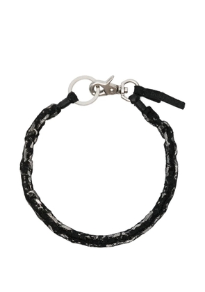 OUR LEGACY lace lobster clasp chain - Silver