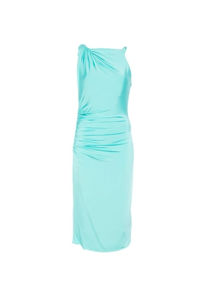 Marella Limosa one-shoulder gathered midi dress - Blue