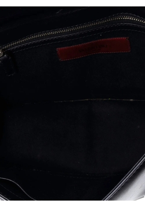 Valentino Garavani Pre-Owned Glam Lock Leather Medium shoulder bag - Black