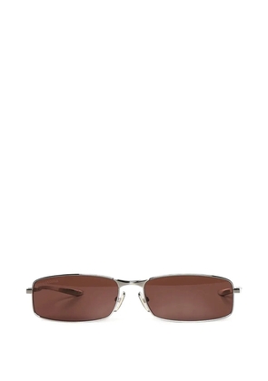 Balenciaga rectangle-frame sunglasses - Silver