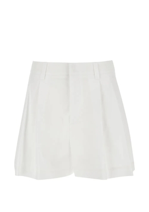 Federica Tosi pleat-detail shorts - White