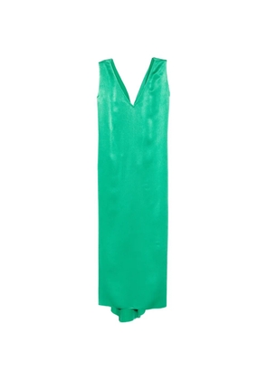 Stephan Janson V-neck midi dress - Green