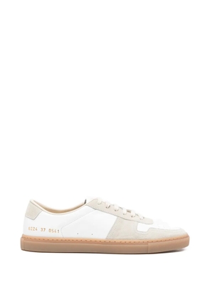 Common Projects panelled lace-up sneakers - White