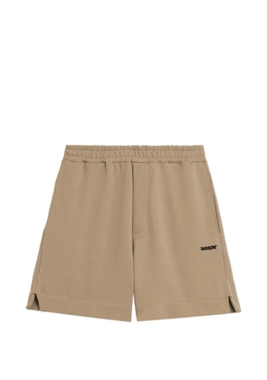 BARROW logo shorts - Brown