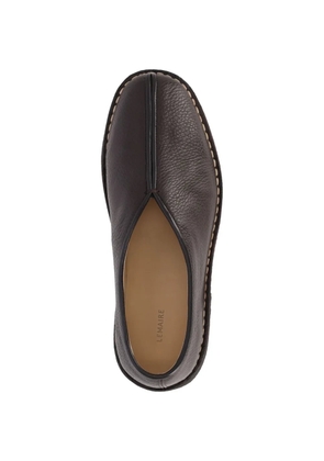 LEMAIRE leather loafers - Brown