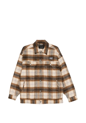 Ksubi plaid oversized jacket - Neutrals