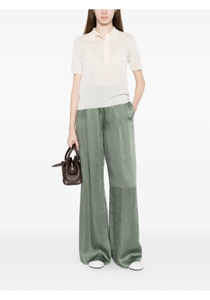 MONOCHROME pleated trousers - Green