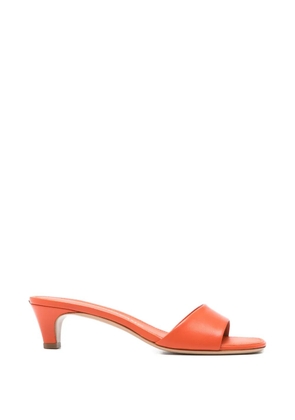 Ferragamo low heeled slip-on sandals - Orange