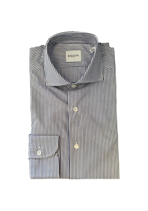 Bagutta striped shirt - White