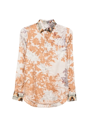 Pierre-Louis Mascia floral print shirt - Neutrals