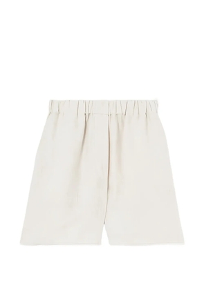 Loro Piana elastic waistband shorts - Neutrals