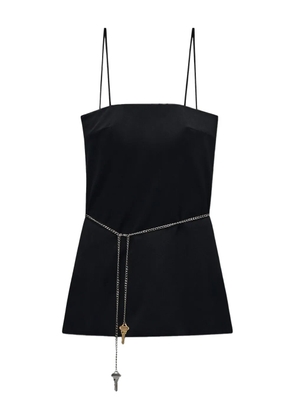 Alexander Wang chain-embellished mini dress - Black