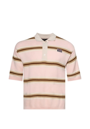Nahmias striped polo shirt - Pink
