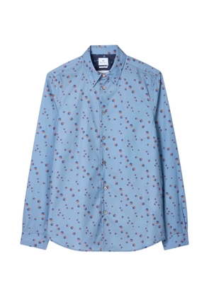 PS Paul Smith printed shirt - Blue