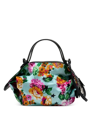 Kenzo floral-print tote bag - Blue