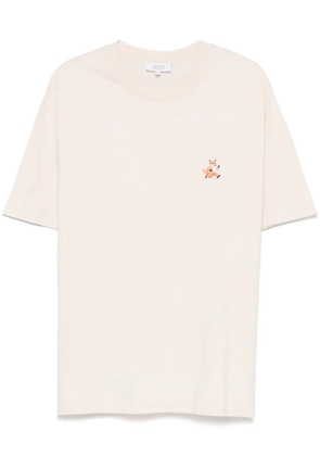 Maison Kitsuné Speedy Fox Patch T-shirt - Neutrals
