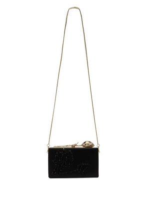 ERDEM Bloom Minaudière clutch bag - Black