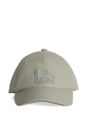 Maison Kitsuné Gallery Fox cap - Neutrals