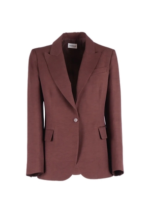 P.A.R.O.S.H. single-breasted jacket - Brown