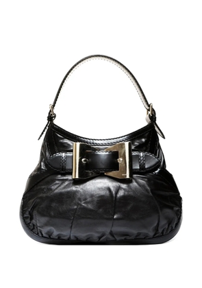 Gucci Pre-Owned Queen Hobo leather shoulder bag - Black