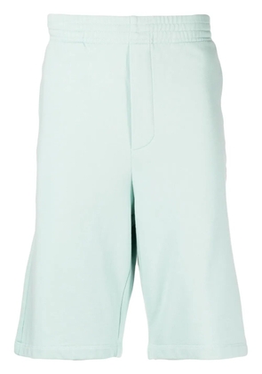 Maison Kitsuné logo-patch track shorts - Green