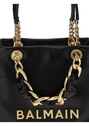 Balmain small 1945 Soft Cabas shoulder bag - Black