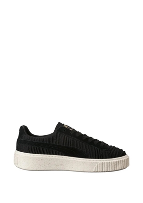 PUMA platform-heel sneakers - Black